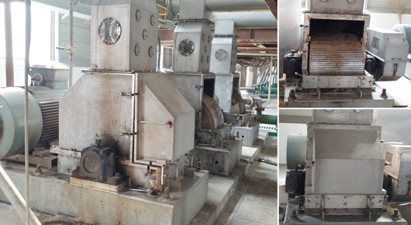 cassava starch crushing machine