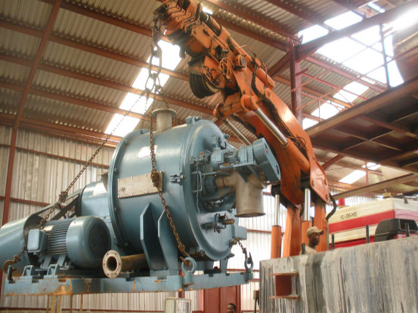 20 T/H cassava starch production line in Tebing Tinggi