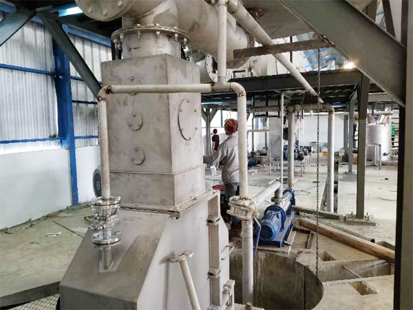 cassava starch processing factory