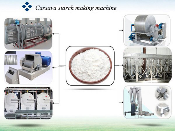 Cassava starch making machine