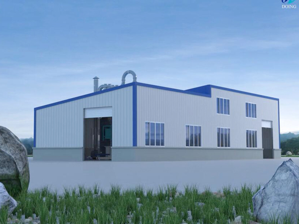 tapioca processing plant