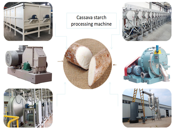 tapioca starch processing machinery