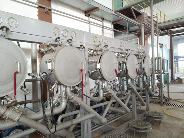 tapioca starch manufacturing machine