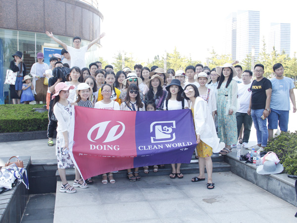 Doing Company group tour program in Shandong, China