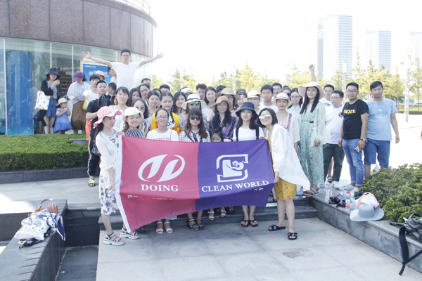 Doing Company group tour program in Shandong