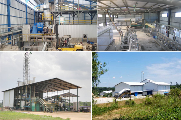 cassava starch production plant