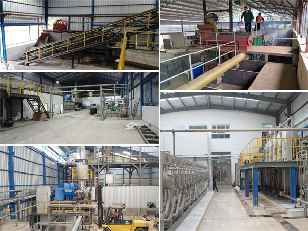 cassava starch production plant