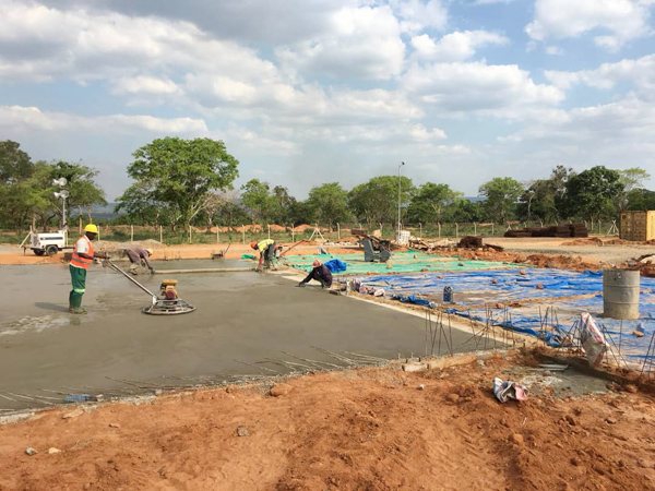 cassava production plant construction