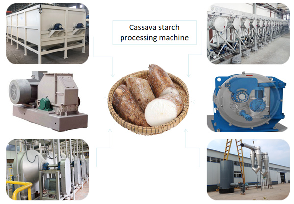 cassava starch processing machine