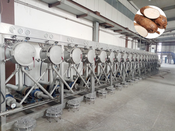 cassava starch machine