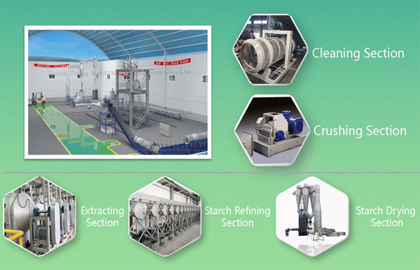 potato starch production line