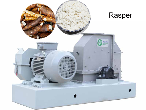 tapioca starch production machine