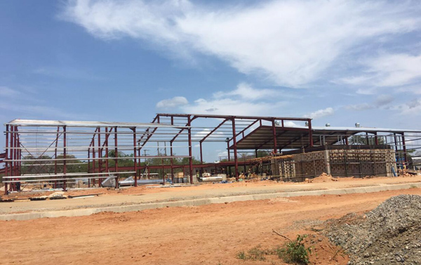 cassava starch processing plant