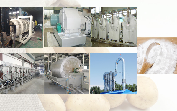 potato starch processing machine