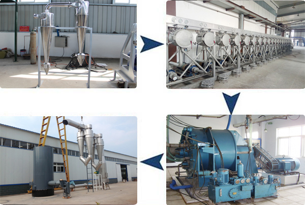 tapioca flour processing machine
