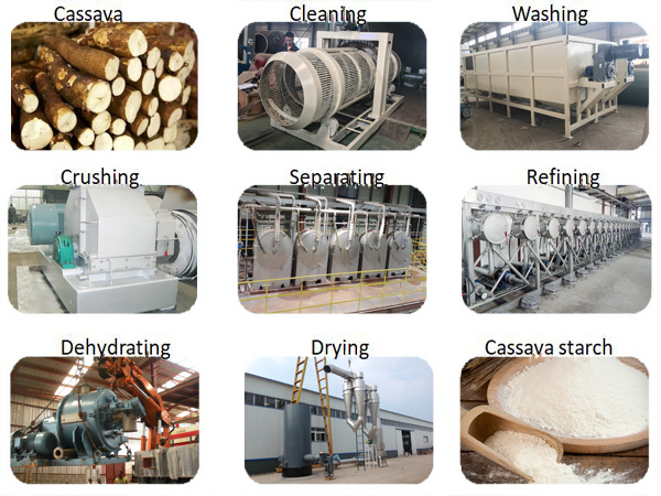 cassava starch equipment