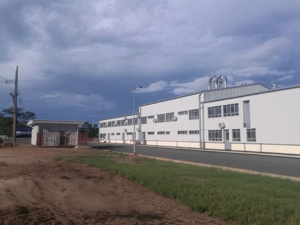 Cassava starch processing plant