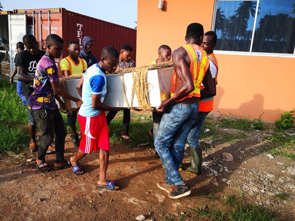DOING cassava starch processing equipment sales to Liberia