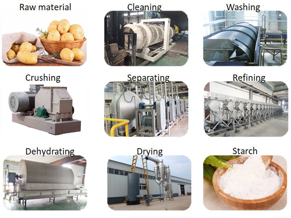 potato starch production line