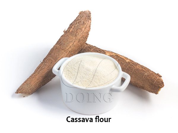 what can cassava be processed into