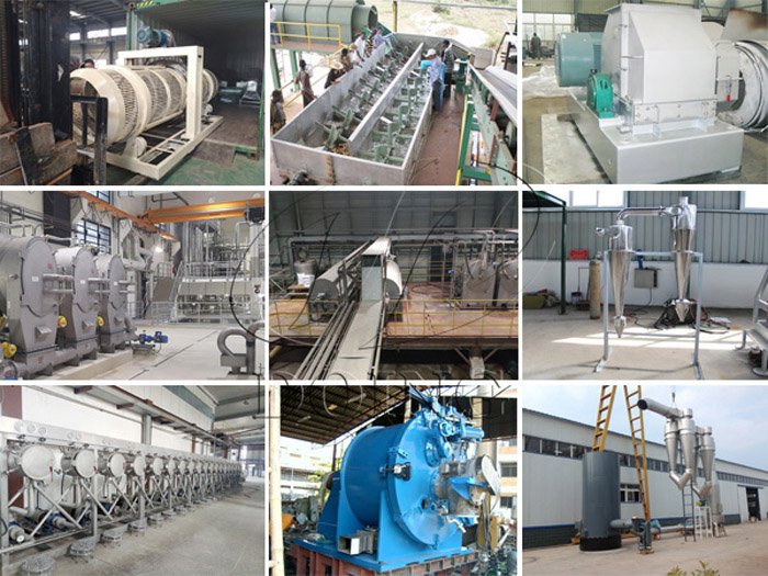 cassava starch processing machine