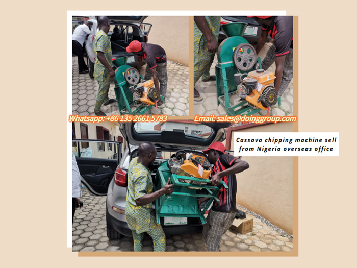 cassava chips cutting machine