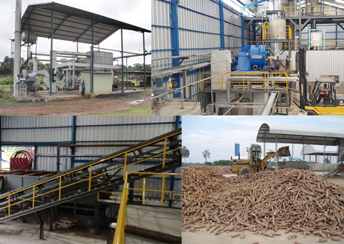 cassava starch making machine