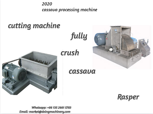 How to fully crush cassava in cassava processing line？