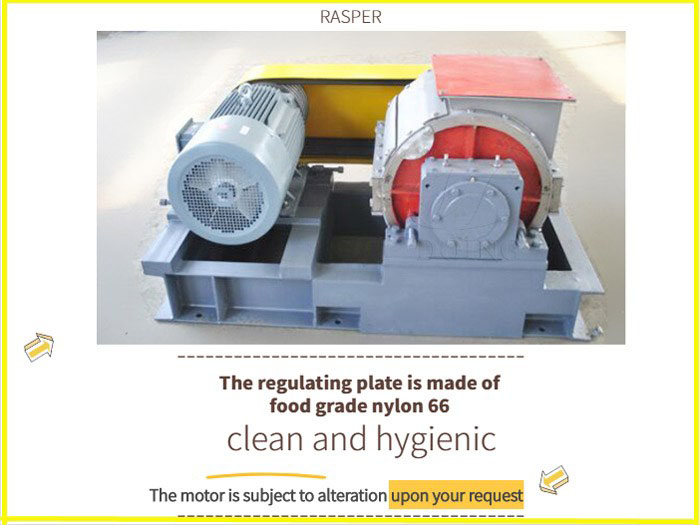 cassava grating machine