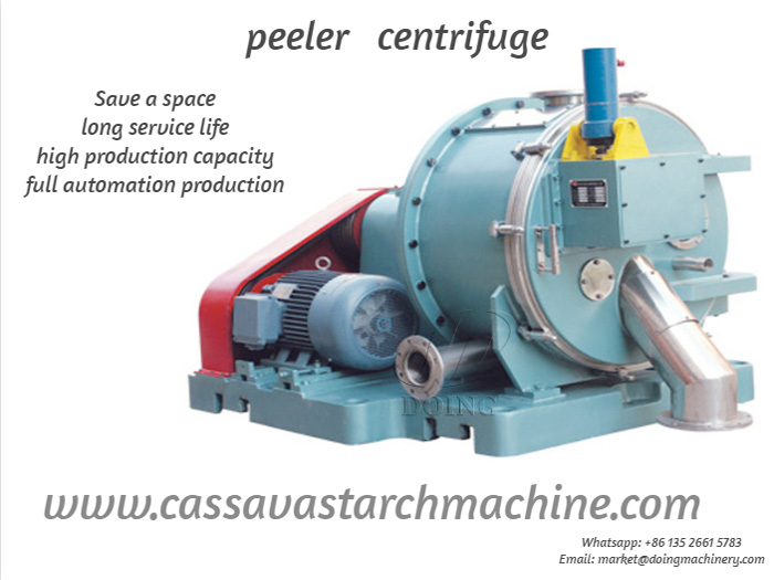 peeler centrifuge design