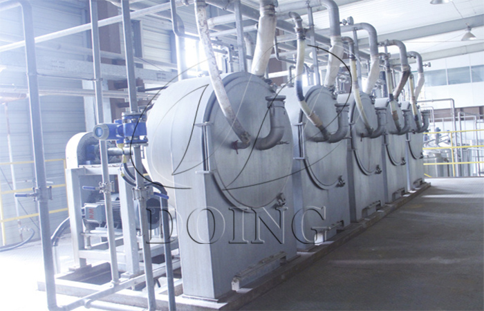 cassava starch production equipment