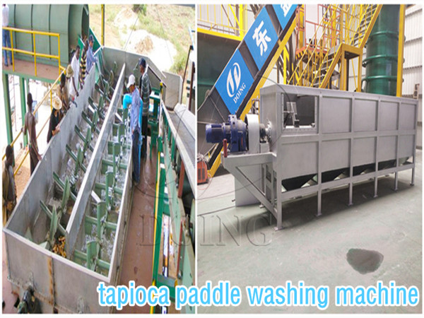 How to clean tapioca quickly and cleanly with a machine?