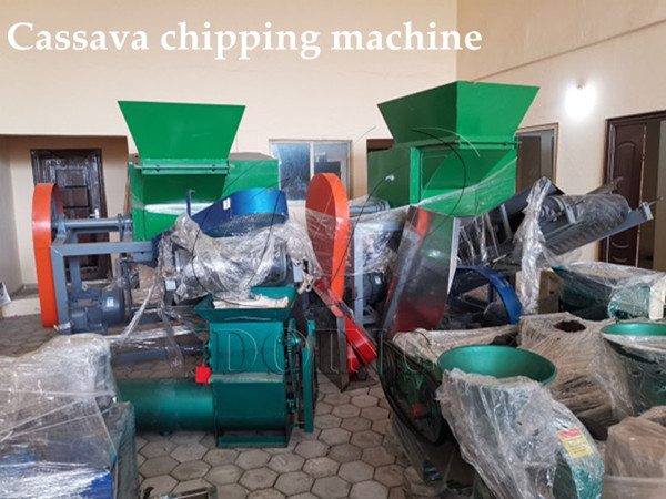 A cassava chipping machine ordered by Nigerian client has been successfully delivered