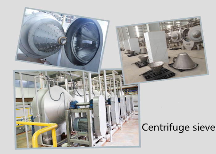 centrifuge sieve used in starch extraction