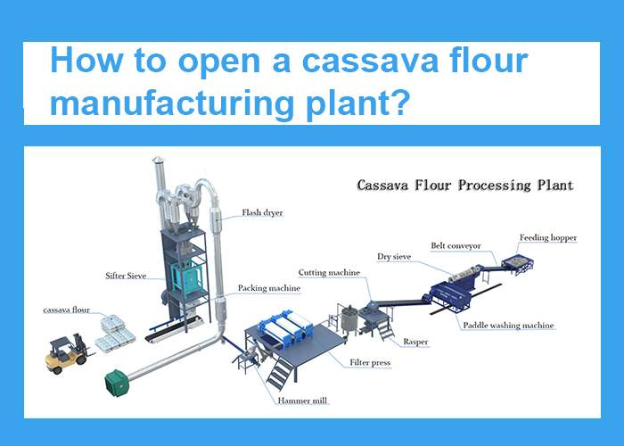 cassava flour production line