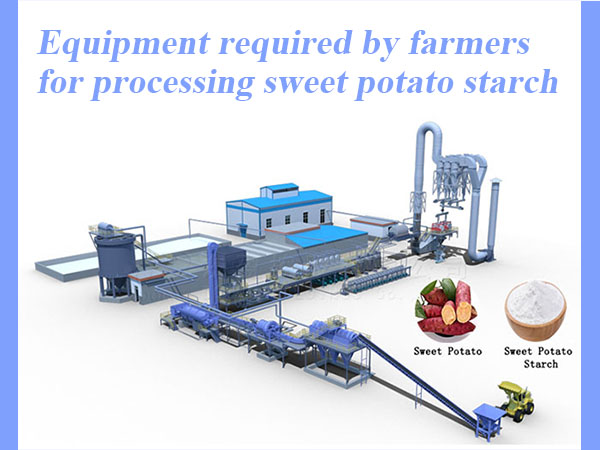 What Is Equipment Required for Processing Sweet Potato Starch?