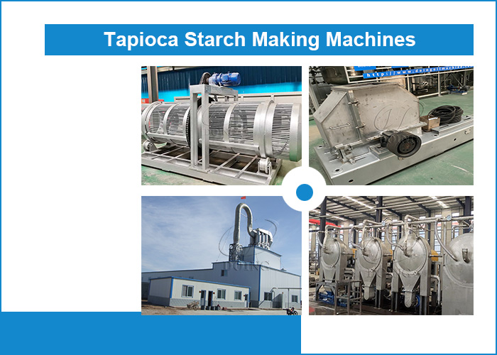tapioca starch processing machinery