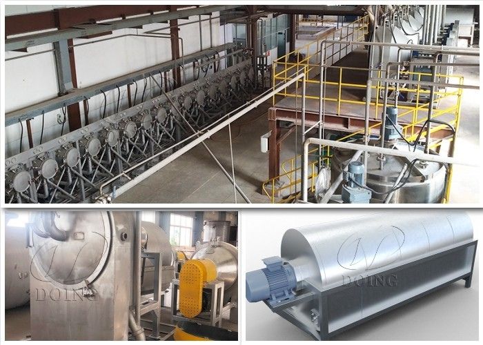 centrifuge sieve and hydrocyclone station