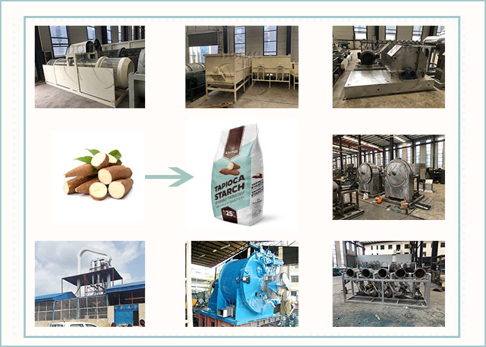 tapioca starch machine