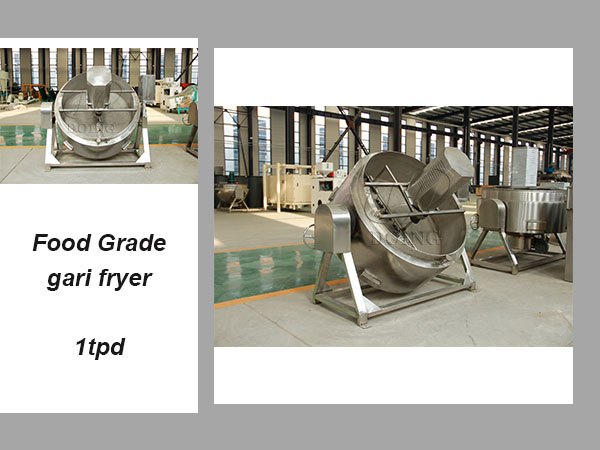 Nigerian client orders a gari frying plant from Henan Jinrui