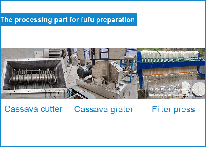 fufu powder processing machines