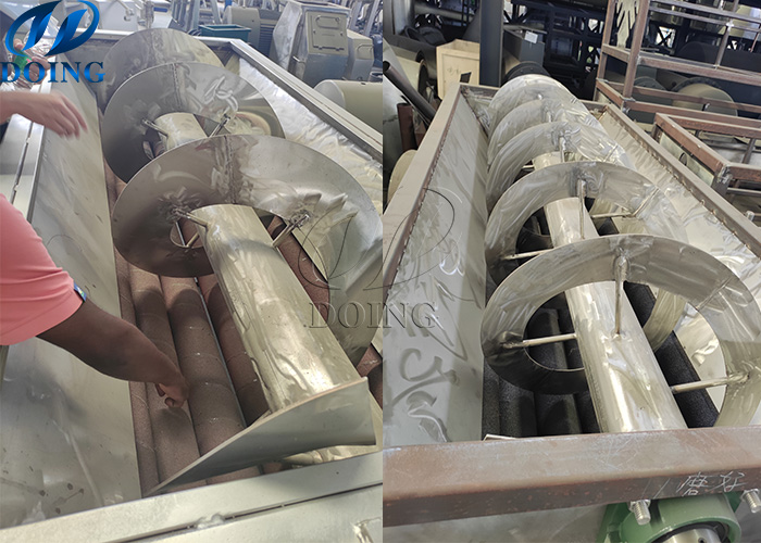 cassava peeling machine