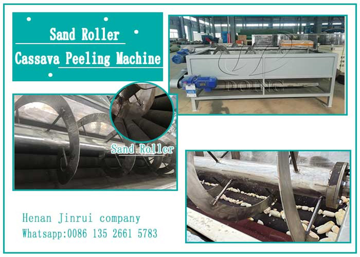 cassava flour processing machine