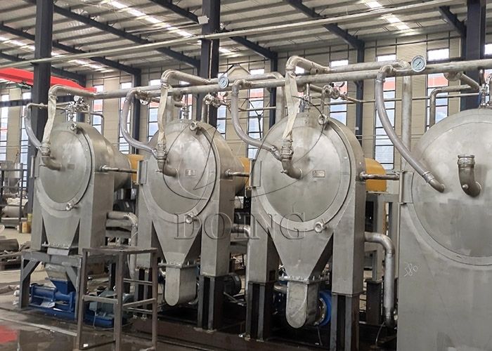 horizonal centrifuge sieve