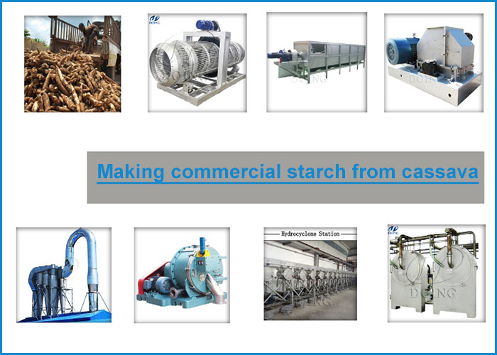 cassava starch production line