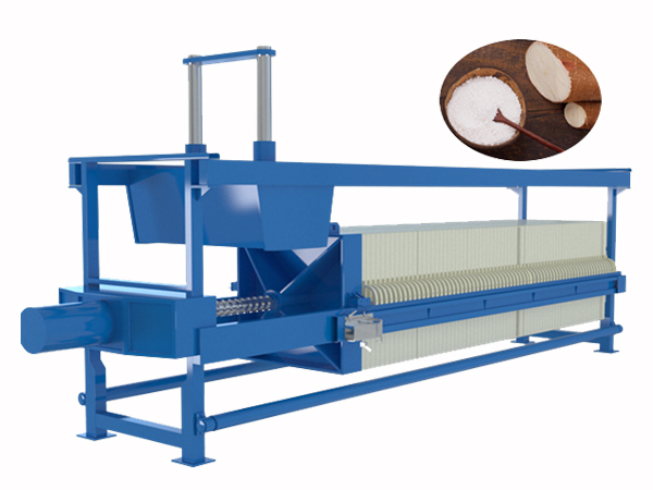 Plate-Frame Filter Press in Cassava Flour Processing: Can It Dehydrate Cassava Residue?