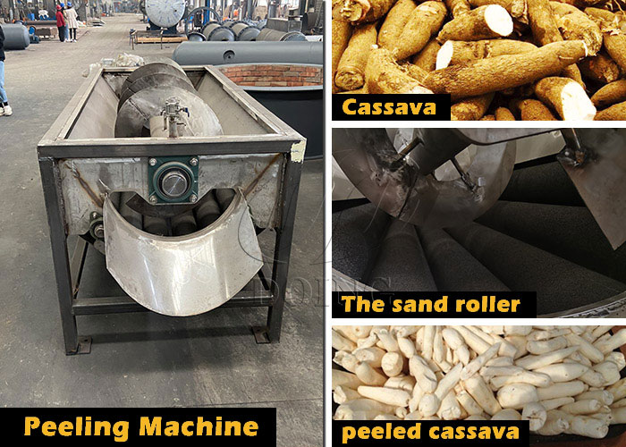 peeling machine
