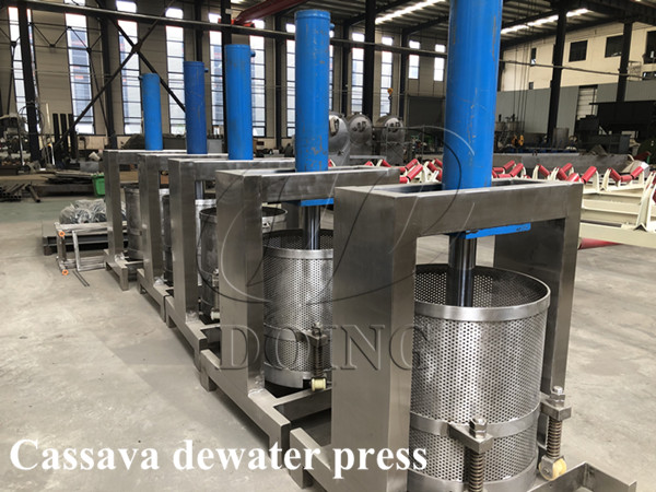 The feedback video of cassava dehydration equipment from Nigeria client