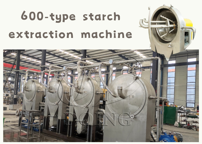 cassava starch processing machine