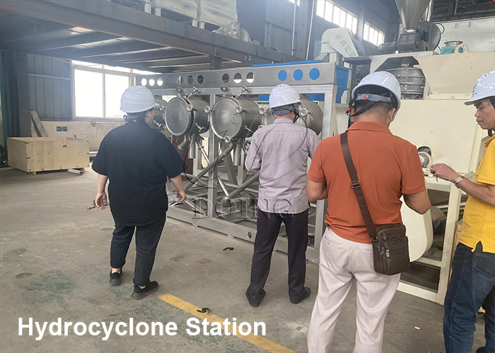 cassava processing machine for starch making